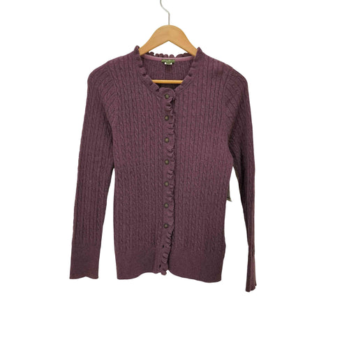 エディーバウアー Eddie Bauer フリルカーディガン レディース JPN:XS